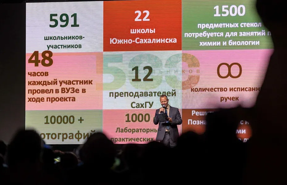 На Сахалине стартовал вузовский проект «500 школьников» 